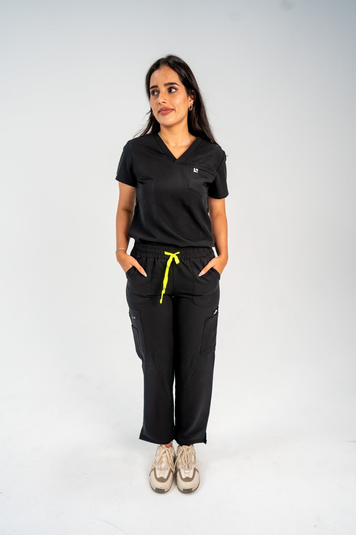 Image of Essential V-Neck Scrub Top