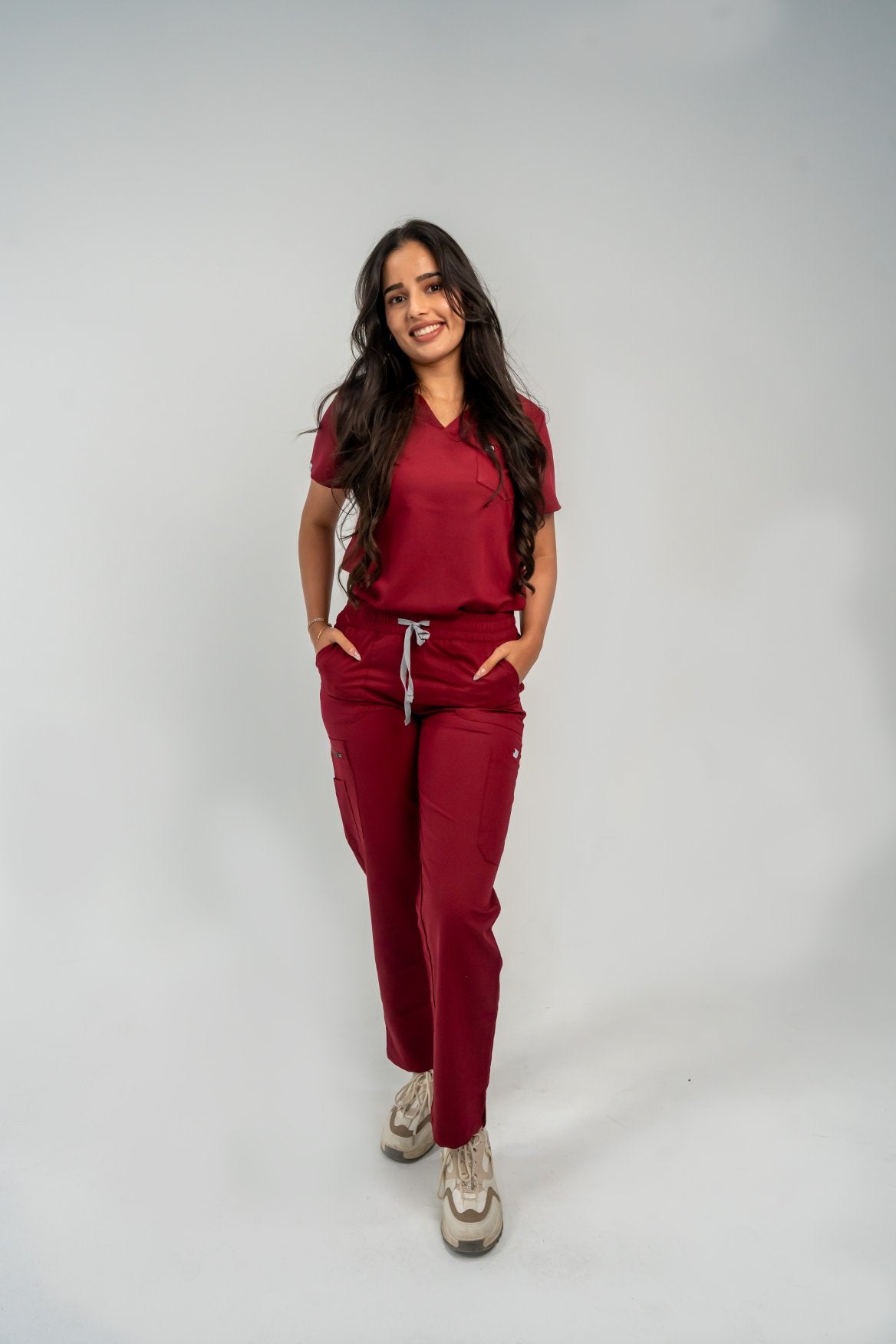 Essential V-Neck Scrub Top